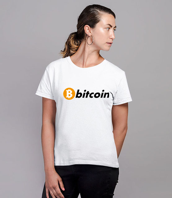 Bitcoin to po prostu marka koszulka z nadrukiem bitcoin kryptowaluty kobieta jipi pl 1868 77