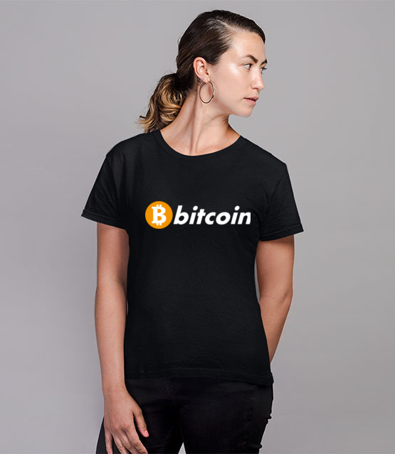 Bitcoin to po prostu marka koszulka z nadrukiem bitcoin kryptowaluty kobieta jipi pl 1869 76