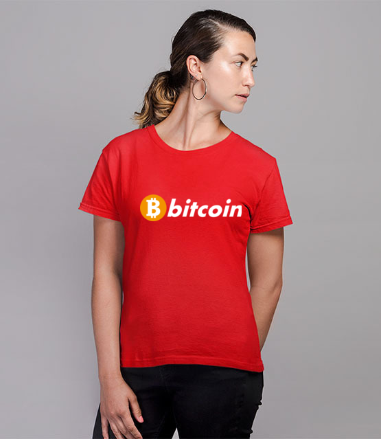 Bitcoin to po prostu marka koszulka z nadrukiem bitcoin kryptowaluty kobieta jipi pl 1869 78