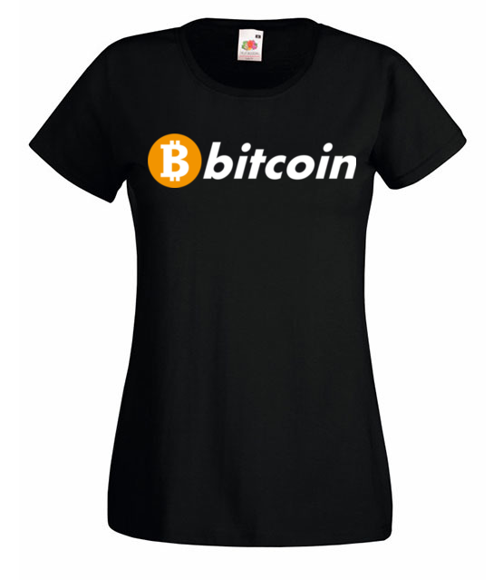 Bitcoin to po prostu marka koszulka z nadrukiem kryptowaluty bitcoin kobieta jipi pl 1869 59