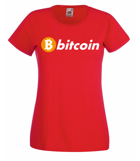 Bitcoin to po prostu marka koszulka z nadrukiem kryptowaluty bitcoin kobieta jipi pl 1869 60