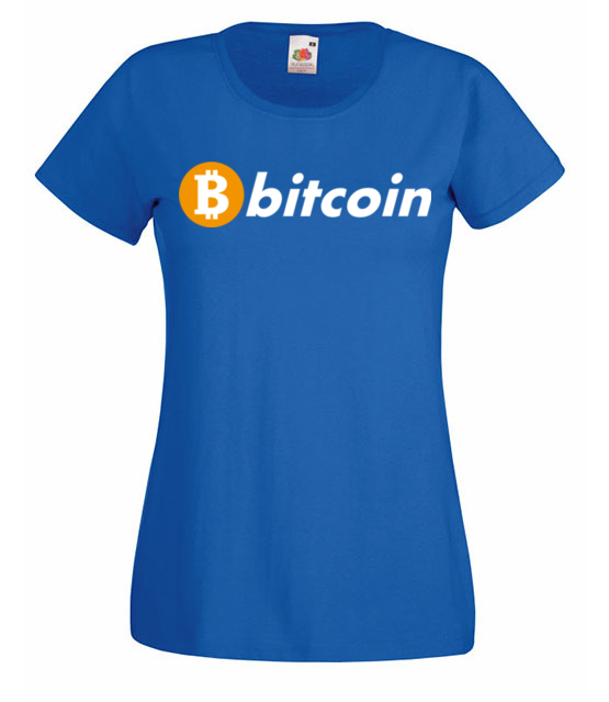Bitcoin to po prostu marka koszulka z nadrukiem kryptowaluty bitcoin kobieta jipi pl 1869 61