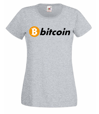 Bitcoin to po prostu marka - Koszulka z nadrukiem - Kryptowaluty - bitcoin - Damska