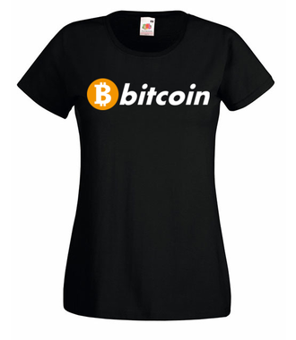 Bitcoin to po prostu marka - Koszulka z nadrukiem - Kryptowaluty - bitcoin - Damska