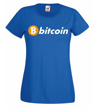 Bitcoin to po prostu marka - Koszulka z nadrukiem - Kryptowaluty - bitcoin - Damska