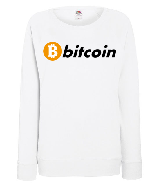 Bitcoin to po prostu marka bluza z nadrukiem bitcoin kryptowaluty kobieta jipi pl 1868 114