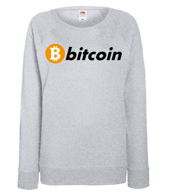 Bitcoin to po prostu marka bluza z nadrukiem bitcoin kryptowaluty kobieta jipi pl 1868 118