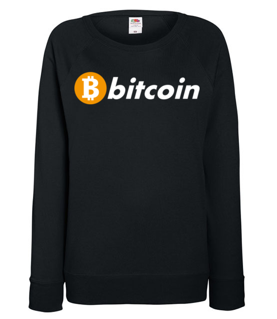 Bitcoin to po prostu marka bluza z nadrukiem bitcoin kryptowaluty kobieta jipi pl 1869 115