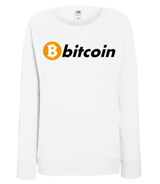 Bitcoin to po prostu marka bluza z nadrukiem kryptowaluty bitcoin kobieta jipi pl 1868 114