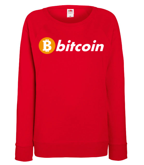 Bitcoin to po prostu marka bluza z nadrukiem kryptowaluty bitcoin kobieta jipi pl 1869 116
