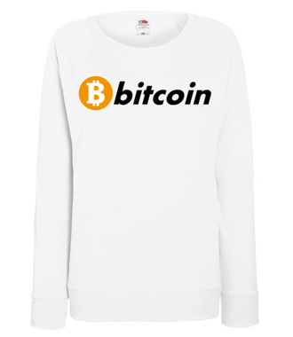 Bitcoin to po prostu marka - Bluza z nadrukiem - Bitcoin - Kryptowaluty - Damska