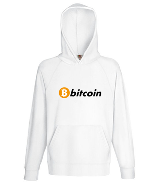 Bitcoin to po prostu marka - Bluza z nadrukiem - Kryptowaluty - bitcoin - Męska z kapturem