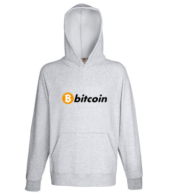 Bitcoin to po prostu marka - Bluza z nadrukiem - Kryptowaluty - bitcoin - Męska z kapturem