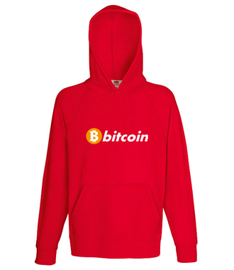 Bitcoin to po prostu marka - Bluza z nadrukiem - Kryptowaluty - bitcoin - Męska z kapturem