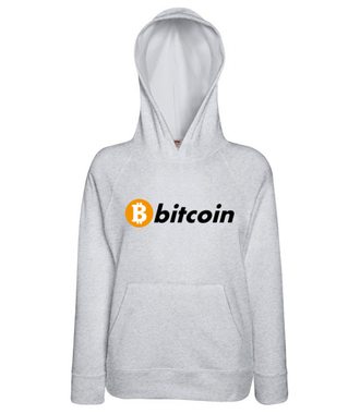 Bitcoin to po prostu marka - Bluza z nadrukiem - Kryptowaluty - bitcoin - Damska z kapturem