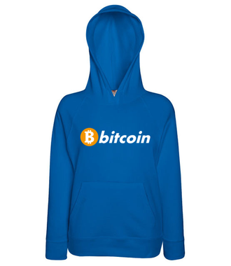 Bitcoin to po prostu marka - Bluza z nadrukiem - Kryptowaluty - bitcoin - Damska z kapturem