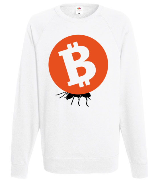 Grosz do grosza bluza z nadrukiem kryptowaluty bitcoin mezczyzna jipi pl 1870 106
