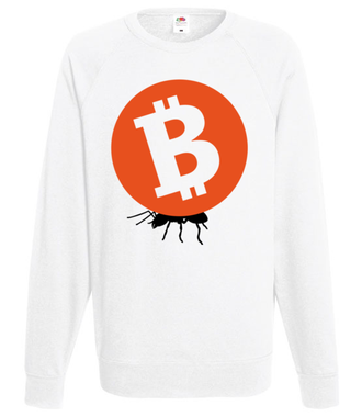 Grosz do grosza - Bluza z nadrukiem - Kryptowaluty - bitcoin - Męska