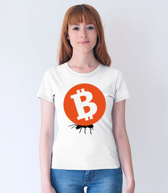 Grosz do grosza koszulka z nadrukiem bitcoin kryptowaluty kobieta jipi pl 1870 65