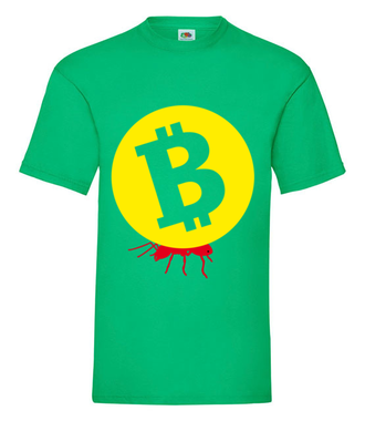 Popracuj i zarobisz - Koszulka z nadrukiem - Kryptowaluty - bitcoin - Męska