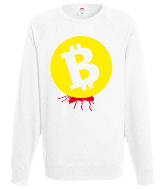 Popracuj i zarobisz bluza z nadrukiem kryptowaluty bitcoin mezczyzna jipi pl 1871 106