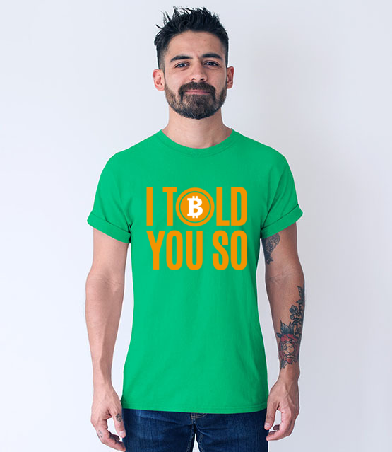 Kazdy przyzna ci racje koszulka z nadrukiem kryptowaluty bitcoin mezczyzna jipi pl 1875 192