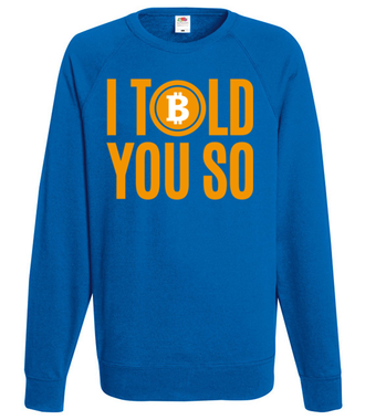 Każdy przyzna ci rację - Bluza z nadrukiem - Bitcoin - Kryptowaluty - Męska