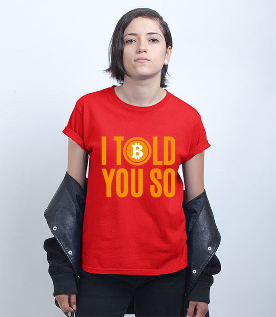 Kazdy przyzna ci racje koszulka z nadrukiem bitcoin kryptowaluty kobieta jipi pl 1875 72