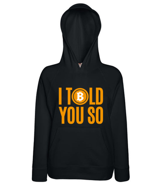 Każdy przyzna ci rację - Bluza z nadrukiem - Kryptowaluty - bitcoin - Damska z kapturem