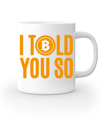Każdy przyzna ci rację - Kubek z nadrukiem - Kryptowaluty - bitcoin - Gadżety