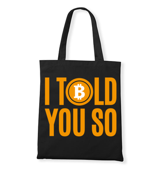 Każdy przyzna ci rację - Torba z nadrukiem - Kryptowaluty - bitcoin - Gadżety