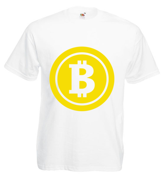 Słoneczny bohater - Koszulka z nadrukiem - Kryptowaluty - bitcoin - Męska