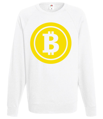 Słoneczny bohater - Bluza z nadrukiem - Bitcoin - Kryptowaluty - Męska
