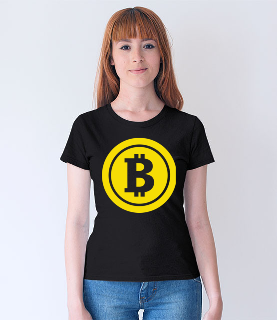 Sloneczny bohater koszulka z nadrukiem bitcoin kryptowaluty kobieta jipi pl 1878 64