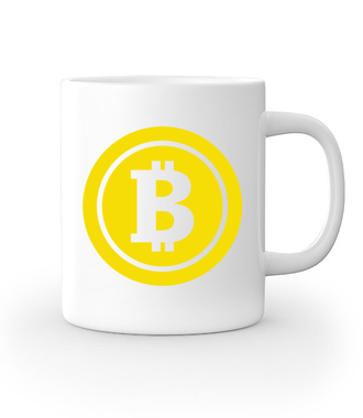 Słoneczny bohater - Kubek z nadrukiem - Kryptowaluty - bitcoin - Gadżety