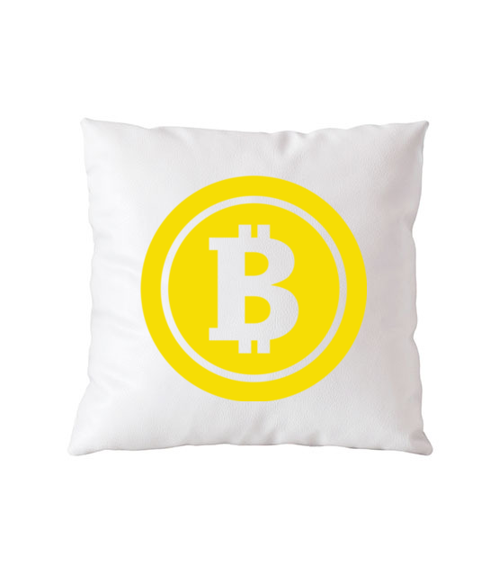 Sloneczny bohater poduszka z nadrukiem kryptowaluty bitcoin gadzety jipi pl 1877 164