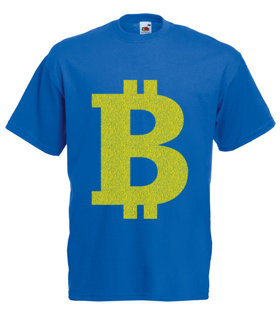 Bitcoinowy minimalizm koszulka z nadrukiem kryptowaluty bitcoin mezczyzna jipi pl 1879 5