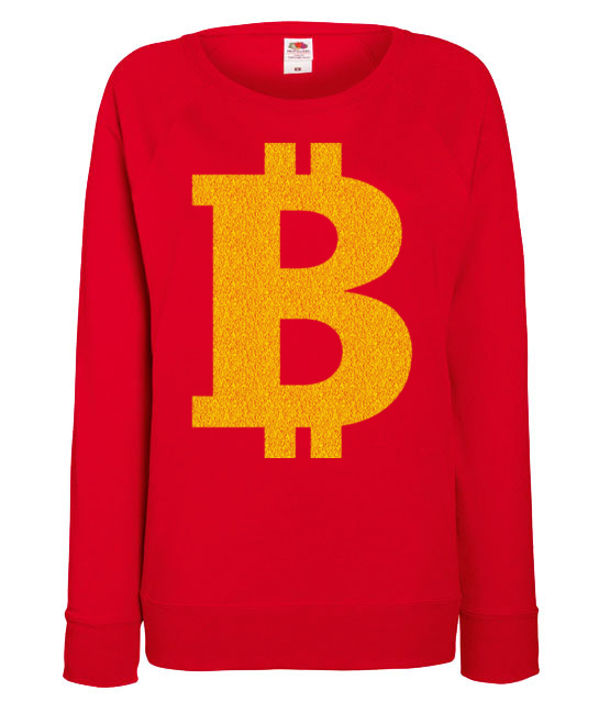 Bitcoinowy minimalizm bluza z nadrukiem kryptowaluty bitcoin kobieta jipi pl 1879 116