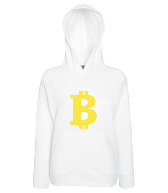 Bitcoinowy minimalizm bluza z nadrukiem bitcoin kryptowaluty kobieta jipi pl 1879 145