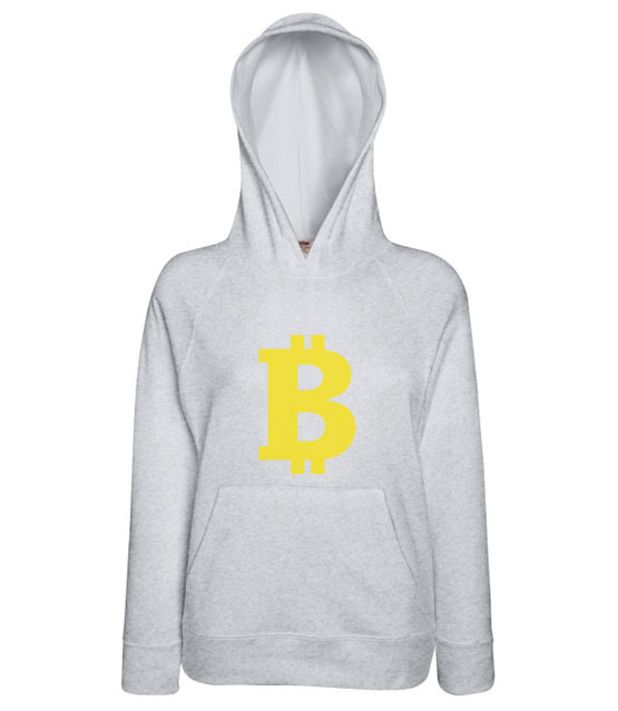 Bitcoinowy minimalizm bluza z nadrukiem bitcoin kryptowaluty kobieta jipi pl 1879 148