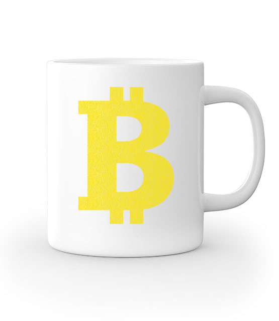 Bitcoinowy minimalizm kubek z nadrukiem kryptowaluty bitcoin gadzety jipi pl 1879 159