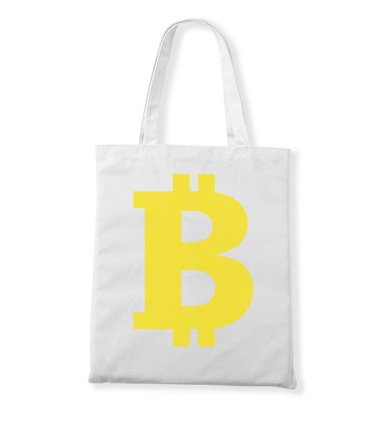 Bitcoinowy minimalizm torba z nadrukiem bitcoin kryptowaluty gadzety jipi pl 1879 161