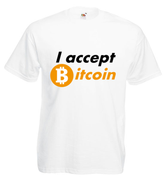 Jasna deklaracja - Koszulka z nadrukiem - Kryptowaluty - bitcoin - Męska