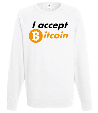 Jasna deklaracja - Bluza z nadrukiem - Bitcoin - Kryptowaluty - Męska