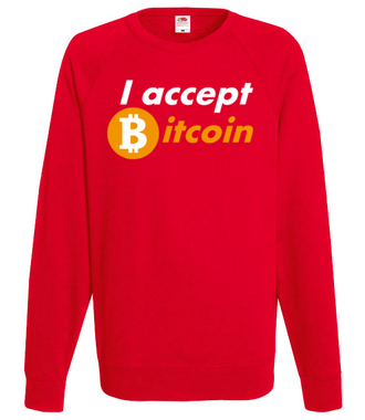 Jasna deklaracja - Bluza z nadrukiem - Bitcoin - Kryptowaluty - Męska