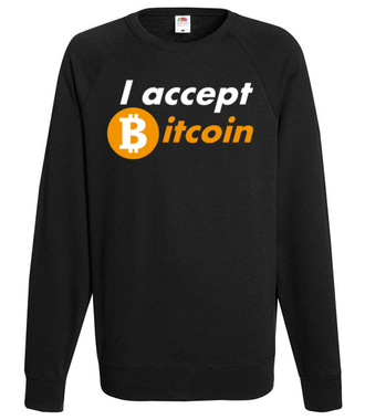 Jasna deklaracja - Bluza z nadrukiem - Kryptowaluty - bitcoin - Męska