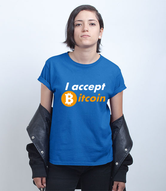 Jasna deklaracja koszulka z nadrukiem bitcoin kryptowaluty kobieta jipi pl 1882 73