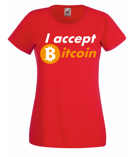 Jasna deklaracja koszulka z nadrukiem kryptowaluty bitcoin kobieta jipi pl 1882 60
