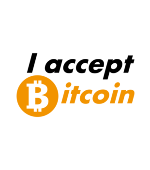 Jasna deklaracja - Koszulka z nadrukiem - Bitcoin - Kryptowaluty - Męska