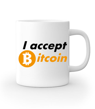 Jasna deklaracja - Kubek z nadrukiem - Kryptowaluty - bitcoin - Gadżety